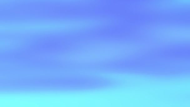 Волновая Анимационная Жидкость Эффект Синем Абстрактном Фоне Концепция Информационного Моря — стоковое видео
