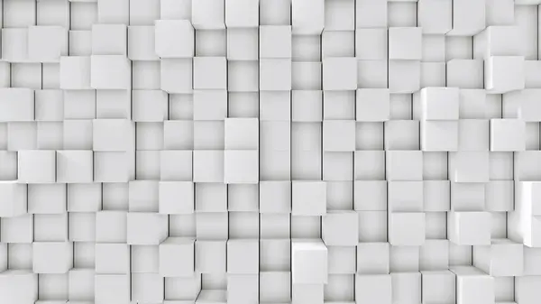 Abstract 3D Concrete Cube Background. 3d illustration.