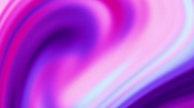 Parlak yanardöner bulanık gradyan dalgalar soyut hareket arkaplanı. Kusursuz döngü 4K canlandırması.