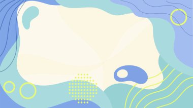 Mavi ve sarı tonlarda akışkan şekiller içeren soyut arkaplan, çeşitli sanatsal projeler için modern ve yaratıcı bir tasarım yaratıyor..