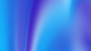 Aydınlık aurora arkaplanı, hafif hareketli gradyan renkleri, büyüleyici dijital animasyonda mavi ve mor renkleri harmanlıyor