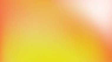 Pürüzsüz turuncu ve sarı eğimli arkaplan canlandırması.