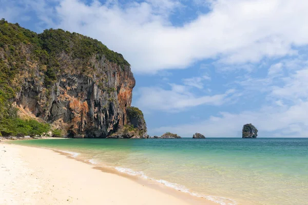Гарний Пляж Пляжі Рейлі Місці Туристів Провінції Крабі Півдні Таїланду — стокове фото