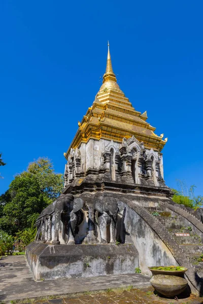 Wat Chiang Man Oldest Temple Chiang Mai Destination Tourist Northern — Foto Stock