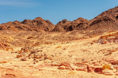 Çöl dağlar ile. Sina ', Egypt.