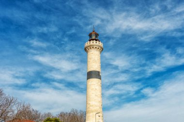İstanbul 'un Fatih ilçesindeki Deniz Feneri Manzarası.