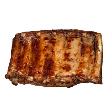 Ayrı bir porsiyon Alman patronluk taslayan domuz pirzolası.