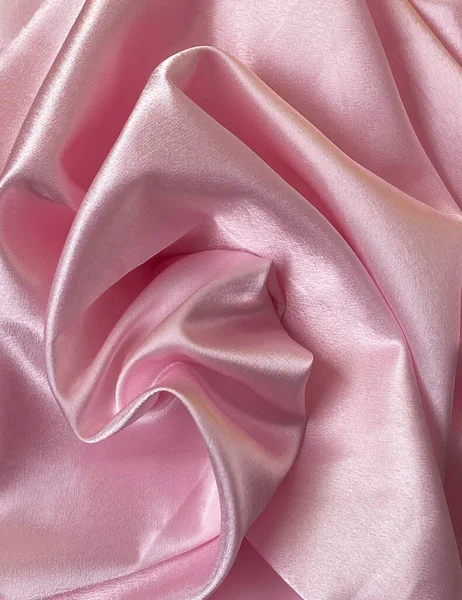 pürüzsüz pembe ipek dokusu arkaplan olarak kullanılabilir