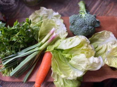 fresh organic vegetables for healthy meal