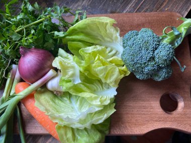 fresh organic vegetables for healthy meal