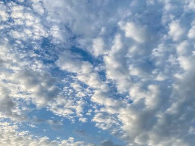 blue sky and clouds. abstract summer background.