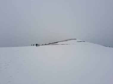 Dağların güzel manzarası
