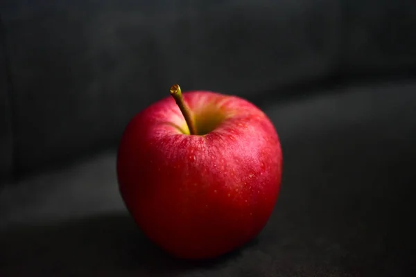 Red Apple Close — Stock Photo, Image