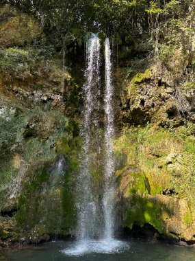 Sırbistan 'da güzel şelale Lisine