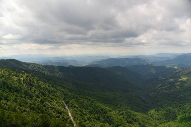 Dağların güzel manzarası