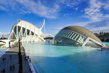 Valencia, İspanya - Valencia Bilim Müzesi ve Bilim Sanatları 