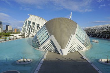 Valencia, İspanya 'daki modern bina.