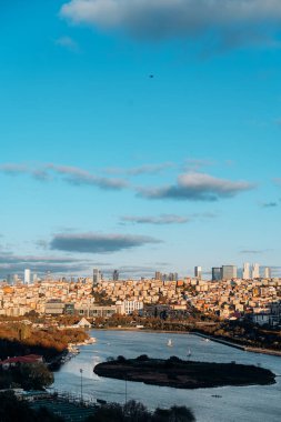 Pierre Loti 'nin bakış açısı. İstanbul Türkiye 'nin kent manzarası.