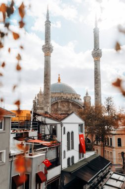 Byk Mecidiye Camii, Ortakoy Camii İstanbul 'un ünlü simgesi.
