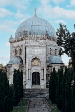 Rashad Sultan Tomb. Ancient architecture of Istanbul. clipart