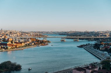 Pierre Loti 'nin bakış açısı. İstanbul Türkiye 'nin kent manzarası.