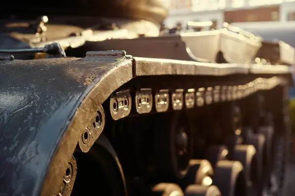 Tanks Close Detail Detail Van Leger Tank — Stockfoto
