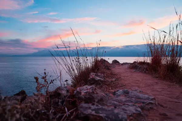 Beautiful Sunset Seashore — Stock Photo, Image
