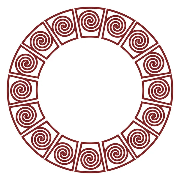Celtic Scandinavian Design Braided Pattern Ancient Celtic Style Isolated White — Stockvektor