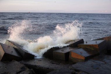 Daugava 'da köstebek dalgaları