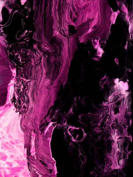 Abstract Art Painting Viva Magenta Colors Creative Hand Painted Background — Stockfoto