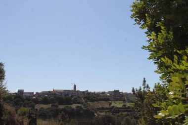 Barselona şehrinin manzarası