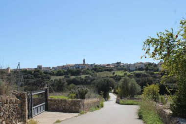 Barselona şehrinin manzarası