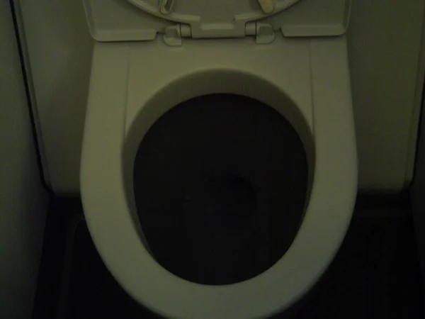 Dies Ist Ein Die Toilette — Stockfoto