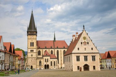 Yazın Bardejov Meydanı