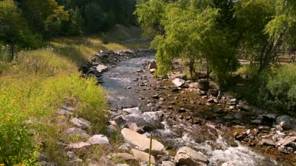 Colorado Canyon River Scenic Nature Landscape United States America — Vídeo de Stock