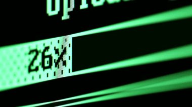 Yavaş Dosyalar Gönderiliyor Süreç Bilgisayar Monitörü Kapat. İnternet Hızı TemasıName.