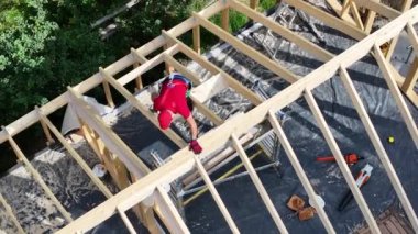 Ahşap Çerçeve İskelet Çerçeve Binası. Yazan: Kafkas İnşaat Müteahhiti. Endüstriyel Tema.