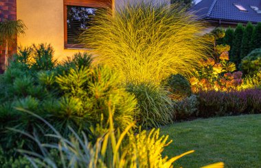 Güzel LED Açık Işıklandırma Aydınlatma Arka Bahçe