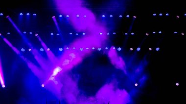 Konserler için hafif ekipman.