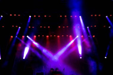 Konserler için hafif ekipman.