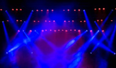 konser aydınlatma koyu arka plan ilustration karşı