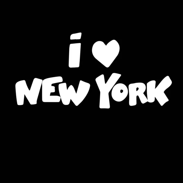 Love New York Vintage Новая Открытка Vector S10 Стоковая Иллюстрация