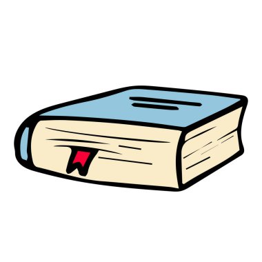 Kitap simgesi. İşaret tasarım