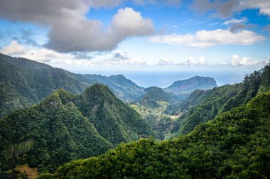 View from the Balcoes de Ribeiro Frio, Madeira islands, Portugal