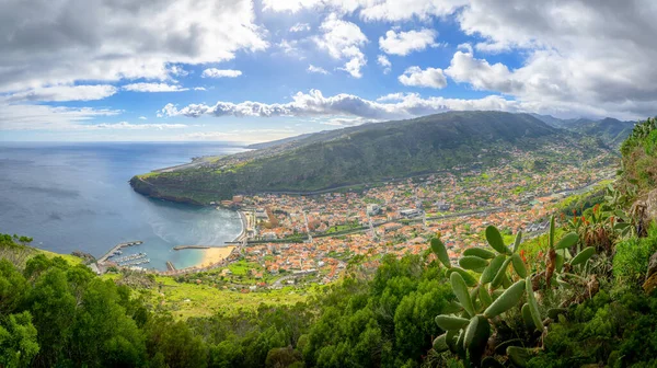 Landschaft Mit Machico Bucht Insel Madeira Portugal — Stockfoto