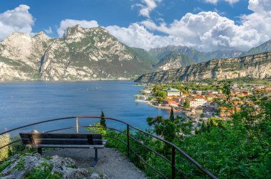 Torbole kasabası, Garda Gölü, İtalya