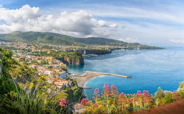 Paisagem Com Sorrento Costa Amalfitana Itália — Fotografia de Stock