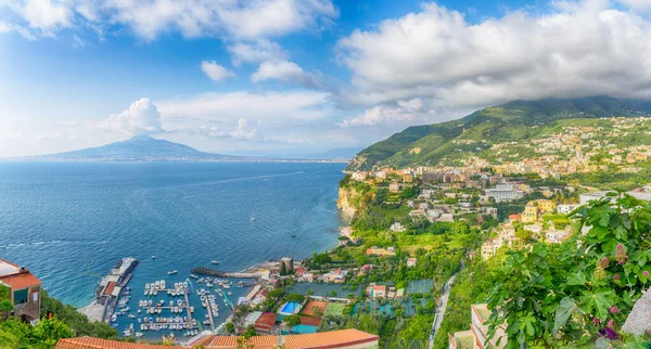 Paisagem Com Meta Sorrento Costa Amalfitana Itália — Fotografia de Stock