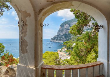 Capri Adası, Tyrhenian Denizi, İtalya