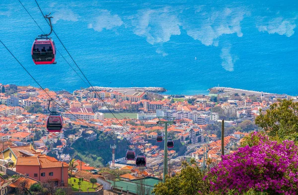 Paisaje Con Funchal Isla Madeira Portugal — Foto de Stock